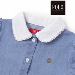 SLAP SLIP(スラップスリップ) 「【POLO BCSコラボ】半袖シャツワンピース」(80~130cm) メール便送料198円対応可画像