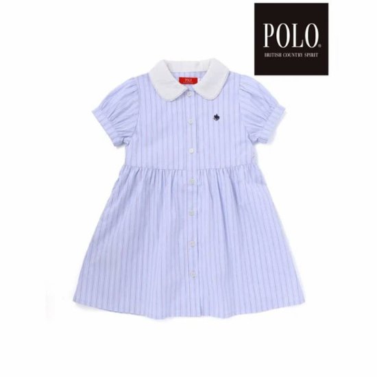 SLAP SLIP(スラップスリップ) 「【POLO BCSコラボ】半袖シャツワンピース」(80~130cm) メール便送料198円対応可画像
