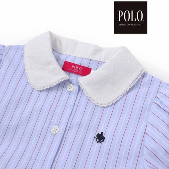 SLAP SLIP(スラップスリップ) 「【POLO BCSコラボ】半袖シャツワンピース」(80~130cm) メール便送料198円対応可画像