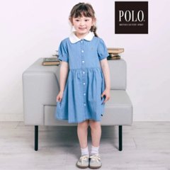 SLAP SLIP(スラップスリップ) 「【POLO BCSコラボ】半袖シャツワンピース」(80~130cm) メール便送料198円対応可画像