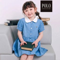 SLAP SLIP(スラップスリップ) 「【POLO BCSコラボ】半袖シャツワンピース」(80~130cm) メール便送料198円対応可画像