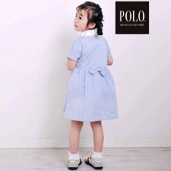 SLAP SLIP(スラップスリップ) 「【POLO BCSコラボ】半袖シャツワンピース」(80~130cm) メール便送料198円対応可画像