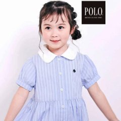 SLAP SLIP(スラップスリップ) 「【POLO BCSコラボ】半袖シャツワンピース」(80~130cm) メール便送料198円対応可画像