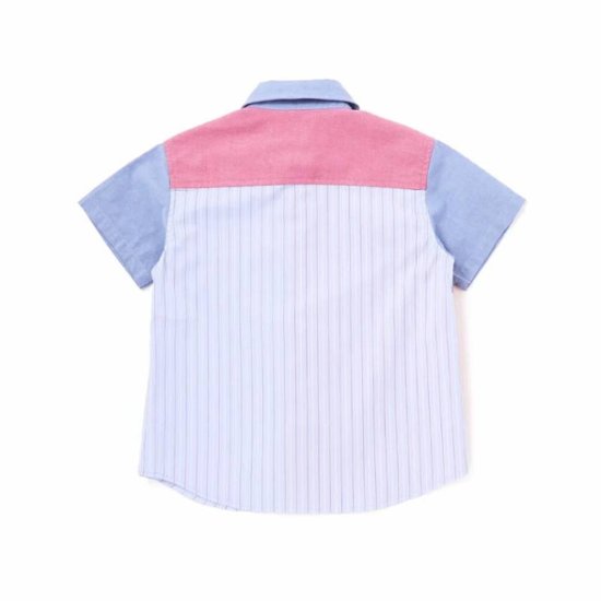 SLAP SLIP(スラップスリップ) 「【POLO BCSコラボ】切り替え半袖シャツ」(80~130cm) メール便送料198円対応可画像