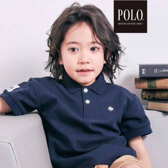 SLAP SLIP(スラップスリップ) 「【POLO BCSコラボ】かのこポロシャツ」(90~130cm) メール便送料198円対応可画像