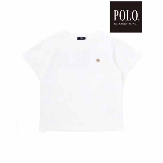 SLAP SLIP(スラップスリップ) 「【POLO BCSコラボ】バックロゴTシャツ」(80~130cm)メール便送料198円対応可画像