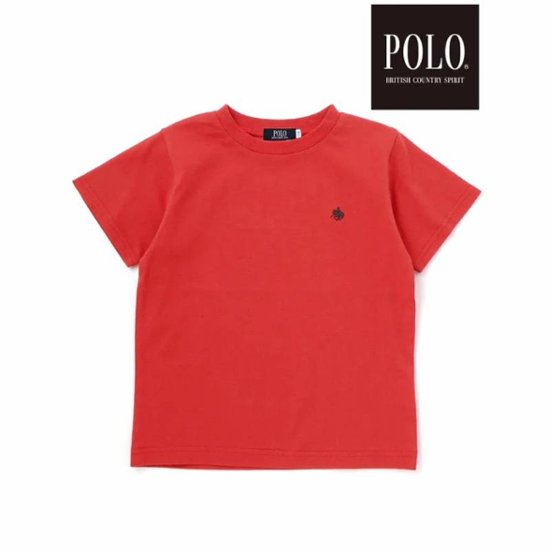 SLAP SLIP(スラップスリップ) 「【POLO BCSコラボ】バックロゴTシャツ」(80~130cm)メール便送料198円対応可画像