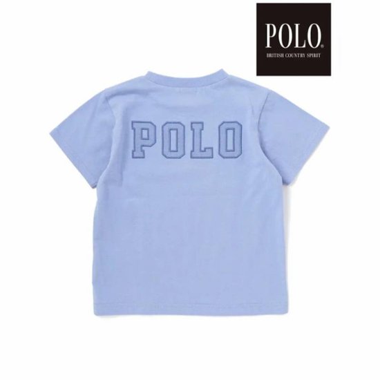 SLAP SLIP(スラップスリップ) 「【POLO BCSコラボ】バックロゴTシャツ」(80~130cm)メール便送料198円対応可画像