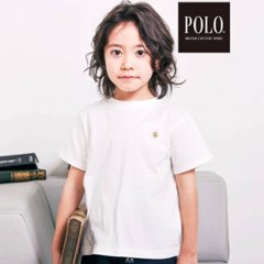 SLAP SLIP(スラップスリップ) 「【POLO BCSコラボ】バックロゴTシャツ」(80~130cm)メール便送料198円対応可画像