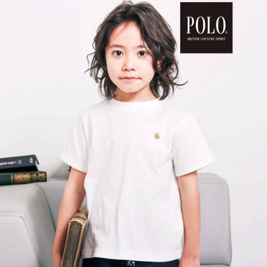 SLAP SLIP(スラップスリップ) 「【POLO BCSコラボ】バックロゴTシャツ」(80~130cm)メール便送料198円対応可画像