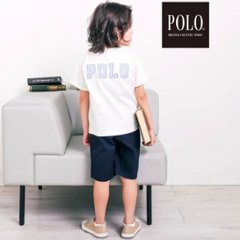 SLAP SLIP(スラップスリップ) 「【POLO BCSコラボ】バックロゴTシャツ」(80~130cm)メール便送料198円対応可画像