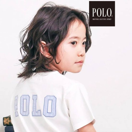 SLAP SLIP(スラップスリップ) 「【POLO BCSコラボ】バックロゴTシャツ」(80~130cm)メール便送料198円対応可画像