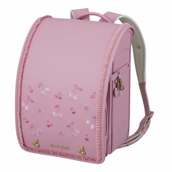 メゾピアノランドセル2027年「エレガンスチェリー」 【当店だけのオリジナルダブル特典付】 安心のメーカー6年間保証画像