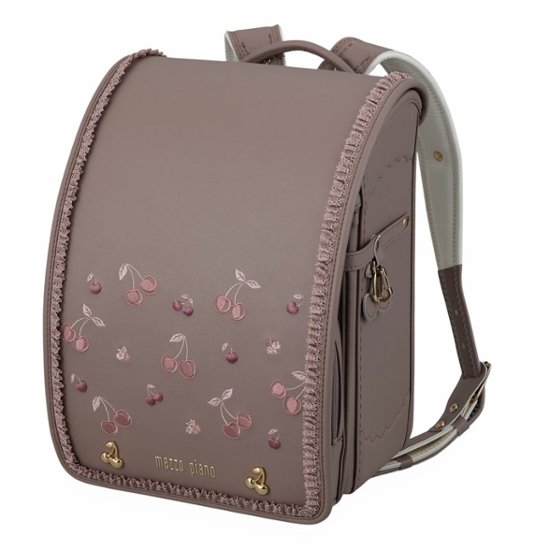 メゾピアノランドセル2027年「エレガンスチェリー」 【当店だけのオリジナルダブル特典付】 安心のメーカー6年間保証画像