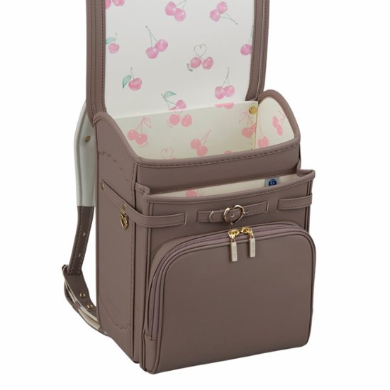 メゾピアノランドセル2027年「エレガンスチェリー」 【当店だけのオリジナルダブル特典付】 安心のメーカー6年間保証画像