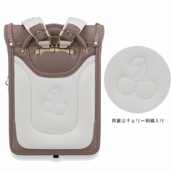 メゾピアノランドセル2027年「エレガンスチェリー」 【当店だけのオリジナルダブル特典付】 安心のメーカー6年間保証画像
