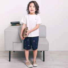 SLAP SLIP(スラップスリップ) 「働く車＆恐竜総柄刺繍 ショートパンツ」(90-130cm) 【メール便送料198円対応】画像