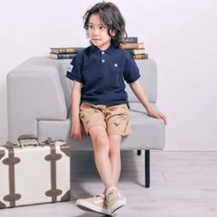 SLAP SLIP(スラップスリップ) 「働く車＆恐竜総柄刺繍 ショートパンツ」(90-130cm) 【メール便送料198円対応】画像