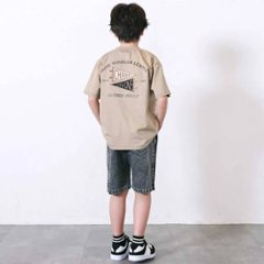 nexchic (ネクシック) 「デニムポケット付きTシャツ」(130-150cm)　メール便送料198円対応画像