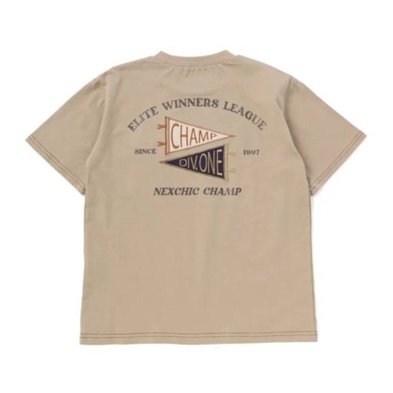 nexchic (ネクシック) 「デニムポケット付きTシャツ」(130-150cm)　メール便送料198円対応画像
