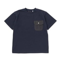 nexchic (ネクシック) 「デニムポケット付きTシャツ」(130-150cm)　メール便送料198円対応画像