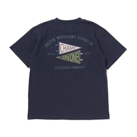 nexchic (ネクシック) 「デニムポケット付きTシャツ」(130-150cm)　メール便送料198円対応画像