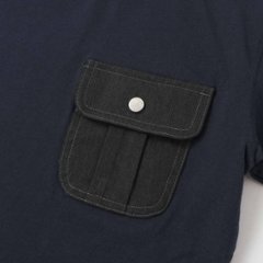 nexchic (ネクシック) 「デニムポケット付きTシャツ」(130-150cm)　メール便送料198円対応画像