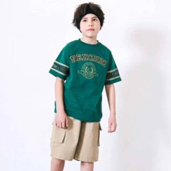 nexchic (ネクシック) 「パッチロゴ付きメッシュ袖Tシャツ」(130-150cm)　メール便送料198円対応画像