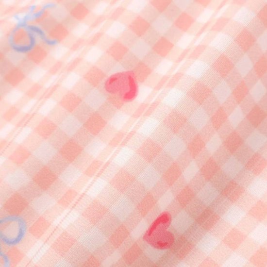 SLAP SLIP「ギンガムチェック総柄 ワンピース型 スイムウェア」 (90-130cm)画像