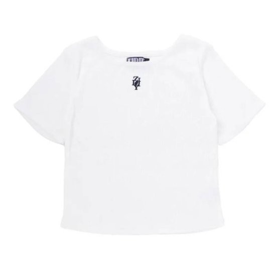 ZIDDY「リブTシャツ＋ギンガムビスチェ＆スカート 3点セット」 (140-160cm)画像