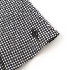 ZIDDY「リブTシャツ＋ギンガムビスチェ＆スカート 3点セット」 (140-160cm)画像