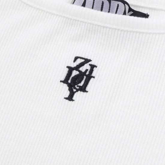 ZIDDY「リブTシャツ＋ギンガムビスチェ＆スカート 3点セット」 (140-160cm)画像