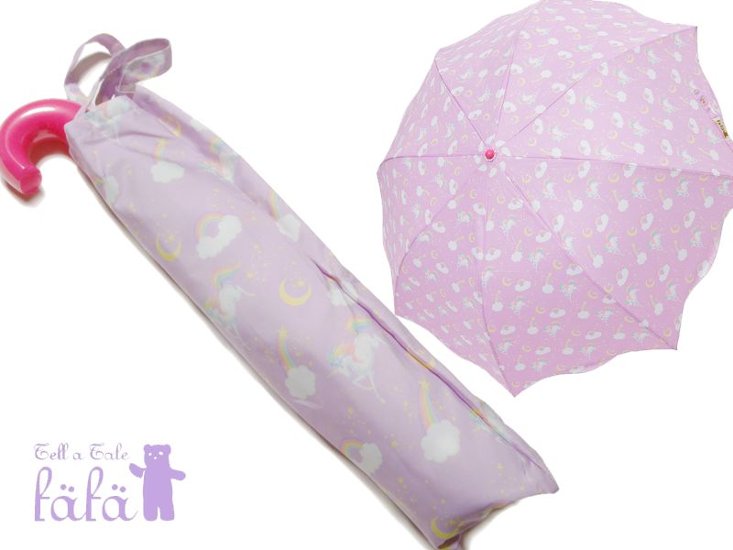 傘 子供 fafa LULULU 折りたたみ傘 50cm 日本製画像