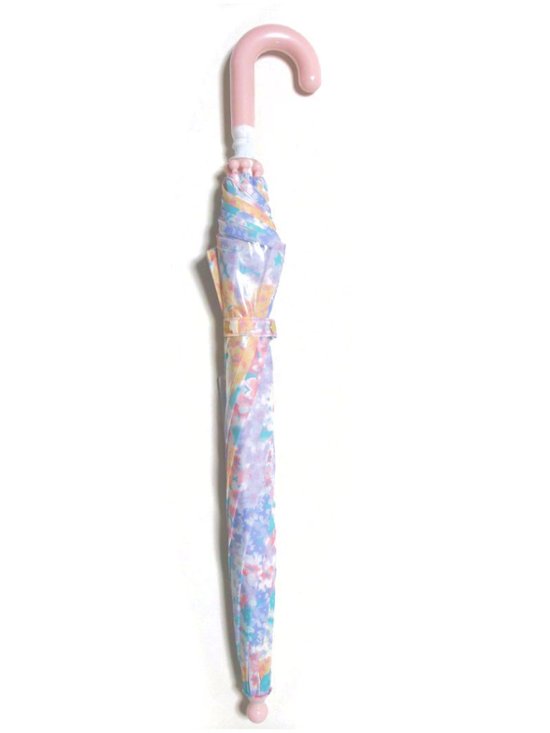 傘 子供 fafa 45cm ラベンダーマルチフラワー柄 SPLISH SPLASH画像