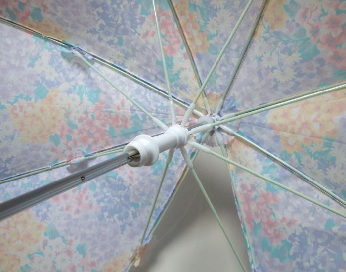 傘 子供 fafa 45cm ラベンダーマルチフラワー柄 SPLISH SPLASH画像