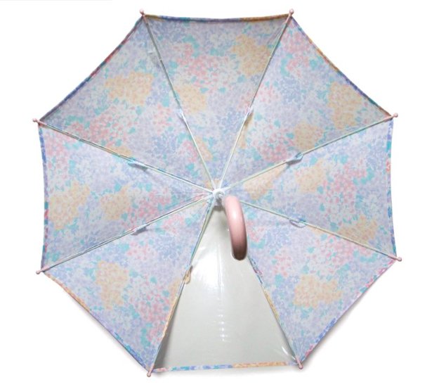傘 子供 fafa 45cm ラベンダーマルチフラワー柄 SPLISH SPLASH画像