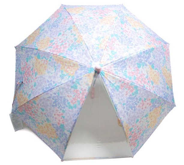 傘 子供 fafa 45cm ラベンダーマルチフラワー柄 SPLISH SPLASH画像