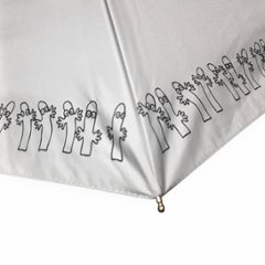 SUPER HAKKA 「〈MOOMINコラボ〉ニョロニョロ 晴雨兼用折りたたみ傘」FREE画像