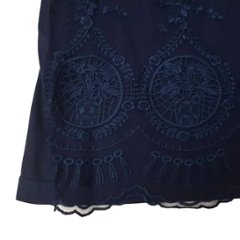 SUPER HAKKA「スカラップチュールレース×天竺プルオーバー」 F画像