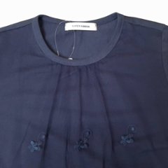 SUPER HAKKA「スカラップチュールレース×天竺プルオーバー」 F画像