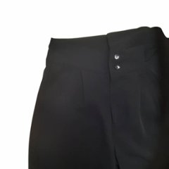 MUUNAA「ポリエステルツイルミドルワイドパンツ」FREE   画像