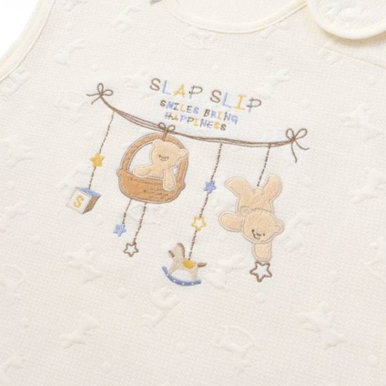SLAP SLIP baby (スラップスリップ) 「 アニマルモチーフ刺繍キルティングスリーパー」FREE画像