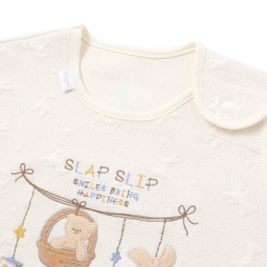 SLAP SLIP baby (スラップスリップ) 「 アニマルモチーフ刺繍キルティングスリーパー」FREE画像