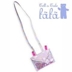 fafa 「SUNDAE スパンコール入り クリップ＆ショルダー紐付き 移動ポケット」(F) 【メール便送料198円対応可】の画像