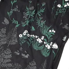 SUPER HAKKA「花舞う森辺刺繍チュールレース×天竺×コットンタイプライターブラウス」 F画像