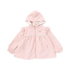 SLAP SLIP(スラップスリップ) 「フード付きフリルリバーシブルタフタジャケットgirls」(80-130cm) 画像