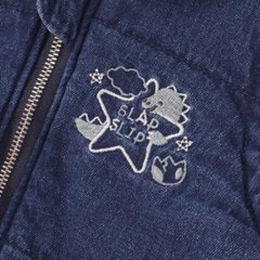 SLAP SLIP baby (スラップスリップ) 「 フード付きキルティング恐竜ベスト」(70-80cm)  画像