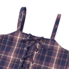 nexchic (ネクシック) 「チェック柄ビスチェ＋Tシャツセット」(130-150cm) 画像