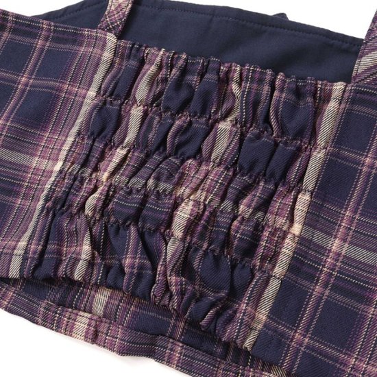 nexchic (ネクシック) 「チェック柄ビスチェ＋Tシャツセット」(130-150cm) 画像