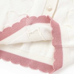 SLAP SLIP (スラップスリップ) 「 さくらんぼモチーフ付きニットカーディガン」(80-130cm)  メール便対応可画像